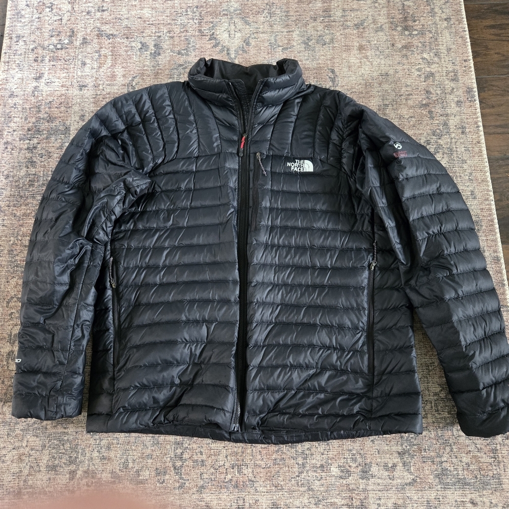 North Face Summit Series 800 Pro Down Puffer Winter Jacket Black Mens Size XXL - Picture 2 of 16